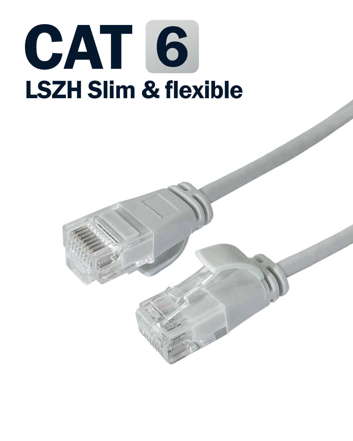 

Кабель патч-корд U/UTP 6 кат. 20м Filum FL-U6-C-LSZH-SLIM-20.0M 28AWG(7x0.127 мм), чистая медь, LSZH, Slim & flexible, серый, FL-U6-C-LSZH-SLIM-20.0M