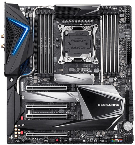 фото Материнская плата E-ATX GIGABYTE X299X DESIGNARE 10G