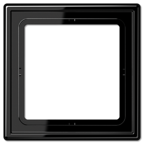 

Рамка Jung LS981SW 1-ая LS 990 черная, LS981SW