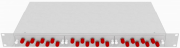 фото Кросс оптический стоечный TopLAN КРС-Top-1U-24ST/U-OS2-GY