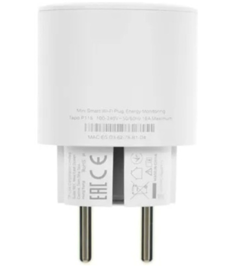 фото Розетка умная TP-LINK Tapo P115(1-pack) в Краснодаре