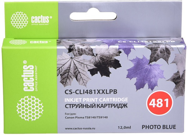 фото Картридж  Cactus CS-CLI481XXLPB в Казани