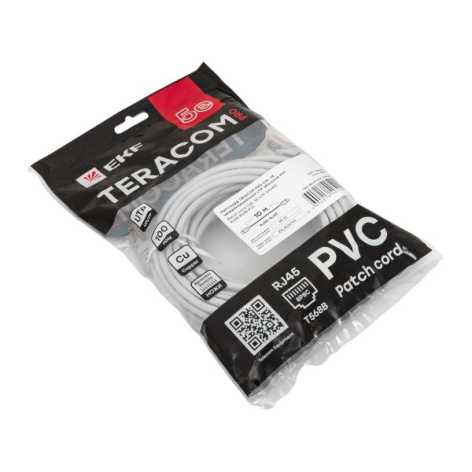 фото Кабель патч-корд  EKF TRP-5EUTP-PVC-10M-GY в Омске