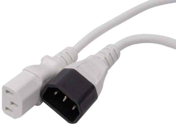 фото Кабель питания кабелей Filum FL-PC-C13/C14-C1-1.0-WH