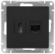фото Розетка HDMI  EKF UP1-SOB-HDMI+RJ45 в Воронеже