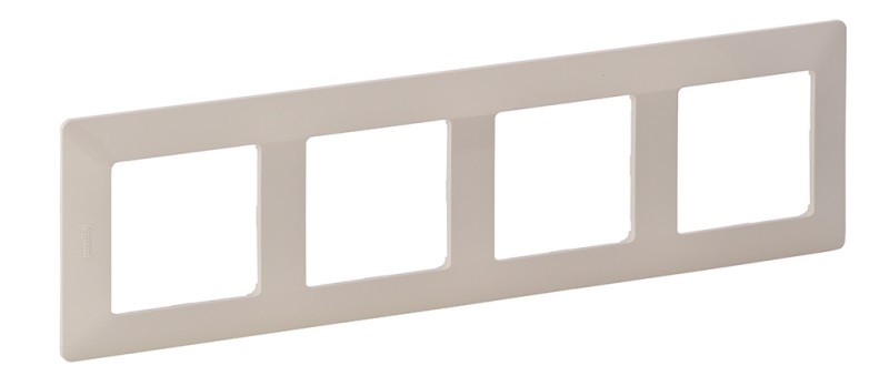 

Рамка Legrand 754044 Valena LIFE 4-ая (слоновая кость), 754044