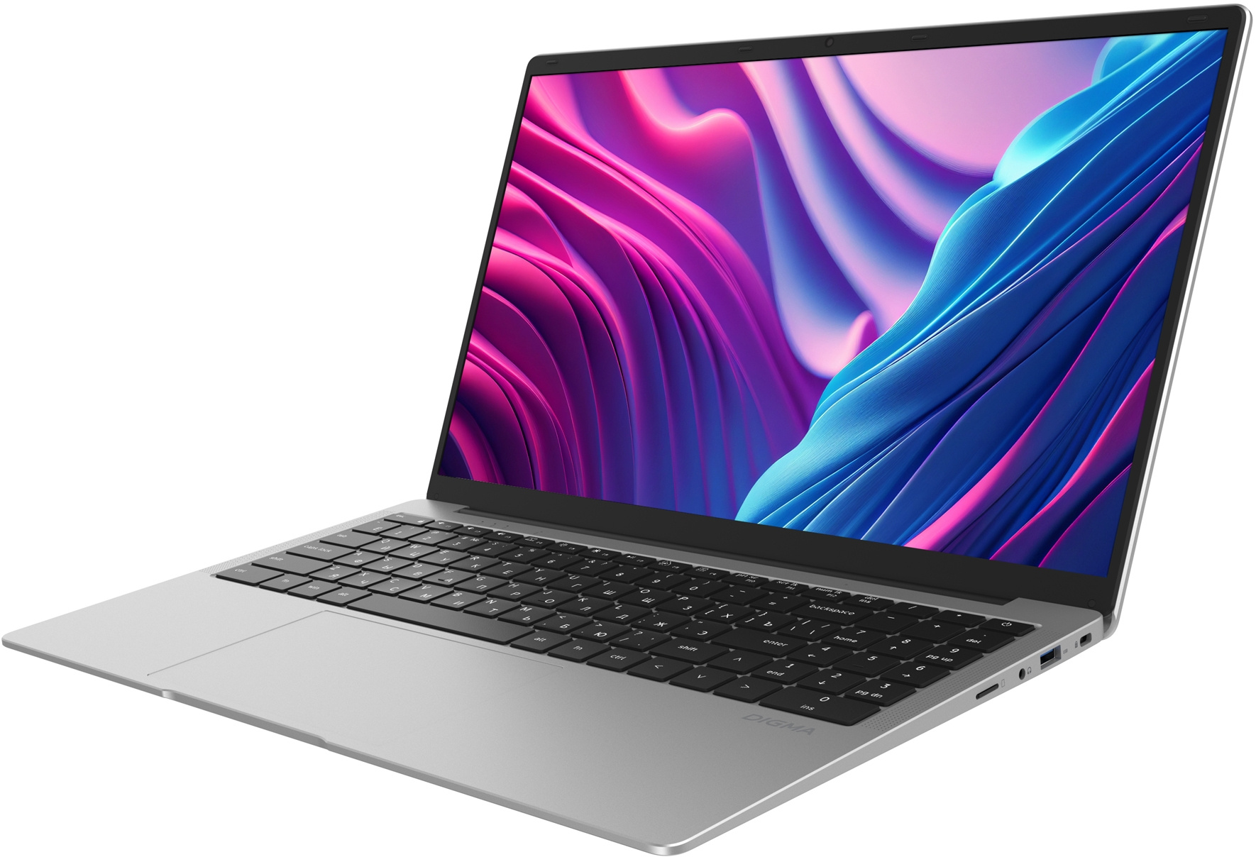 

Ноутбук Digma EVE P5416 DN15N5-4BXW01 N5030/4GB/128GB SSD/UHD Graphics 605/15.6" IPS FHD/WiFi/BT/cam/Win11Pro/silver, EVE P5416
