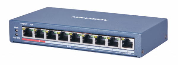 фото Коммутатор PoE HIKVISION DS-3E0109P-E(C) в Красноярске