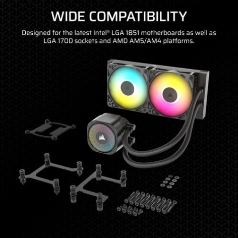 фото Система охлаждения жидкостная Corsair NAUTILUS 240 ARGB в Красноярске