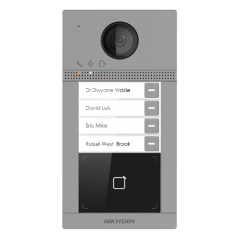 фото Вызывная панель  HIKVISION DS-KV8413-WME1(C)/Flush в Омске