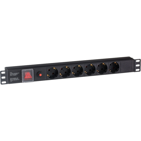 фото Блок розеток  Exegate ServerPro PDU-19H605 Al-6S-C14-SW-O в Челябинске