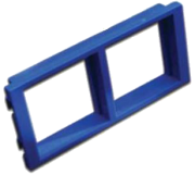 фото Рамка Lanmaster LAN-WA-P2V-BL