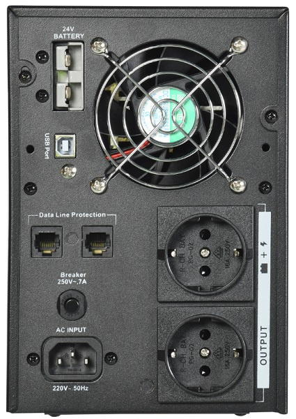 фото Источник бесперебойного питания  ITK ELT-1000VA-1-L-S в Уфе