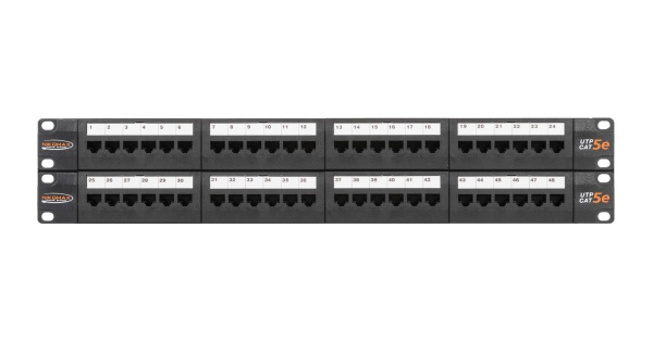фото Патч-панель NikoMax NMC-RP48UD2-2U-BK в Казани