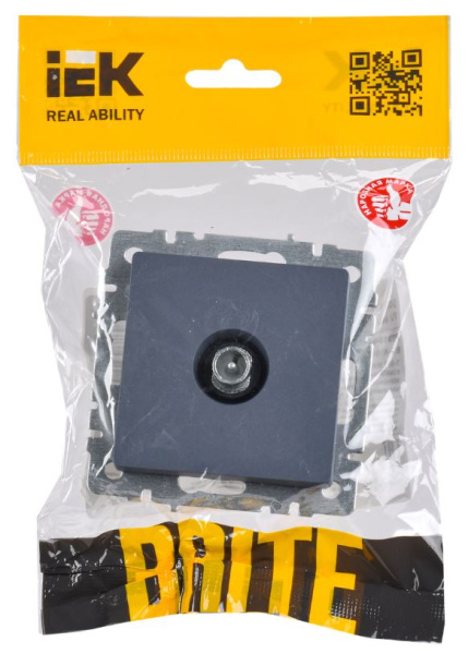 фото Розетка телевизионная проходная  IEK BR-A10-P-K35 в Уфе