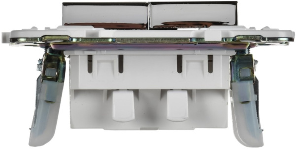 фото Выключатель двухклавишный для жалюзи IEK SK-V15-0-10-K50 в Санкт-Петербургe