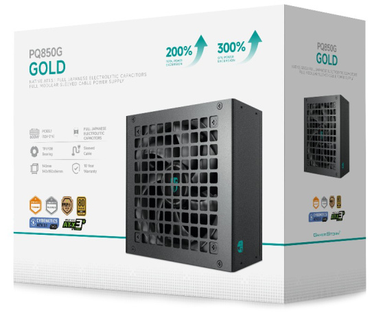 фото Блок питания ATX Deepcool GAMERSTORM PQ850G в Уфе
