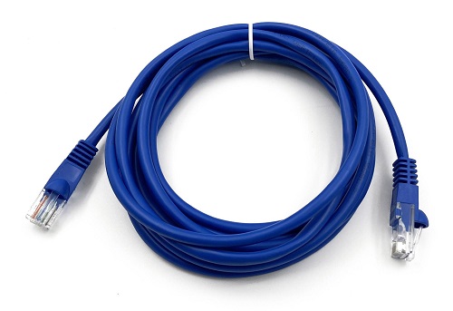 

Кабель патч-корд U/UTP 5e кат. 3м Buro UTP-5E-3M-BL литой (molded), 4 пары, 26AWG, CCA, синий, UTP-5E-3M-BL