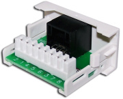 фото Розетка Lanmaster LAN-WA-LP-45/6-WH