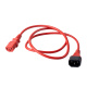 фото Кабель питания Filum FL-PC-C13/C14-C1-1.0-RD в Красноярске