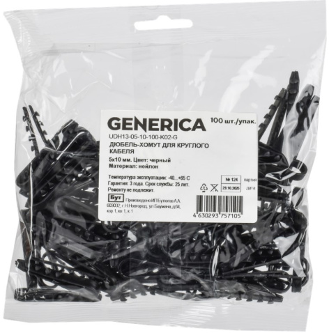 фото Дюбель-хомут  GENERICA UDH13-05-10-100-K02-G в Санкт-Петербургe