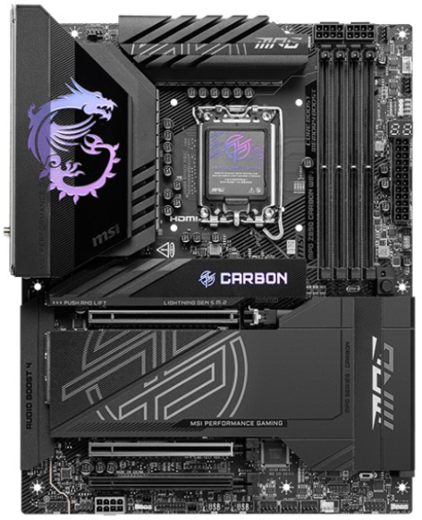 фото Материнская плата ATX MSI MPG Z890 CARBON WIFI в Уфе