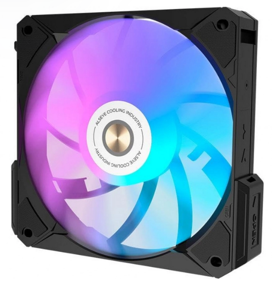 

Вентилятор для корпуса ALSEYE i12B-K3 black, 120x120x25mm, 800-1800rpm, 31.18-73.92CFM, 20-33.2dBA, FDB Bearing, i12B-K3