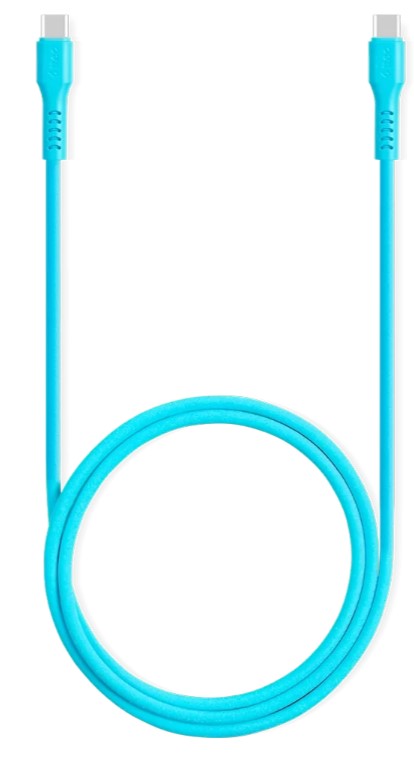 

Кабель TTEC 2DK59NM USB-C - USB-C 60W PD/QC Fast Charging/Data Cable. Цвет: неоновый синий, 2DK59NM