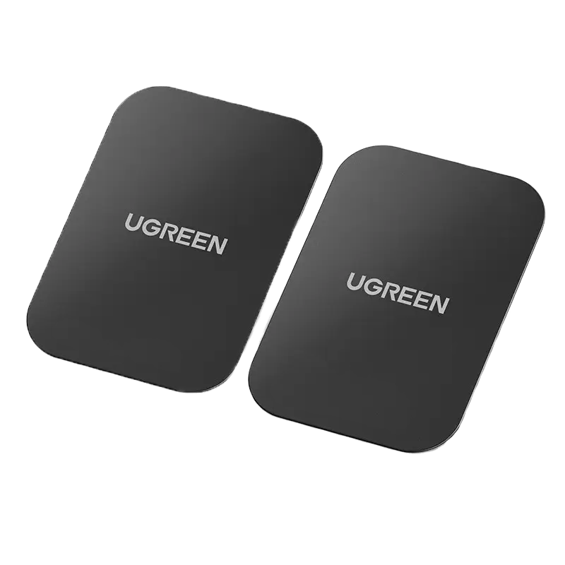 

Пластина UGREEN LP123 50869_ металлическая прямоугольная на телефон для магнитного держателя, 2 шт, черная, LP123