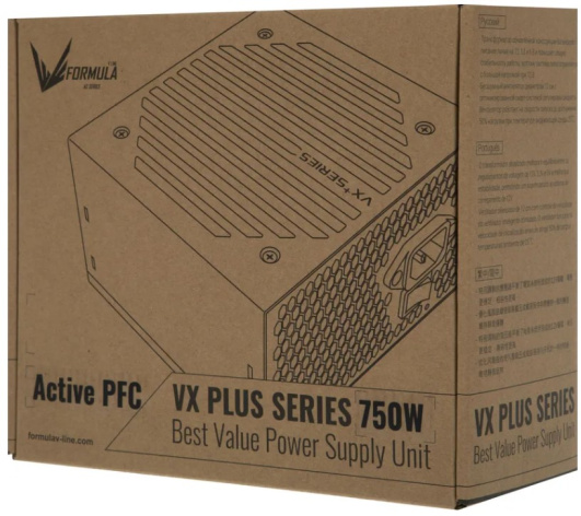 фото Блок питания ATX Formula V VX PLUS 750W в Краснодаре