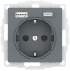 фото Розетка с заземлением с 2 USB  Systeme Electric ATN000732 в Уфе