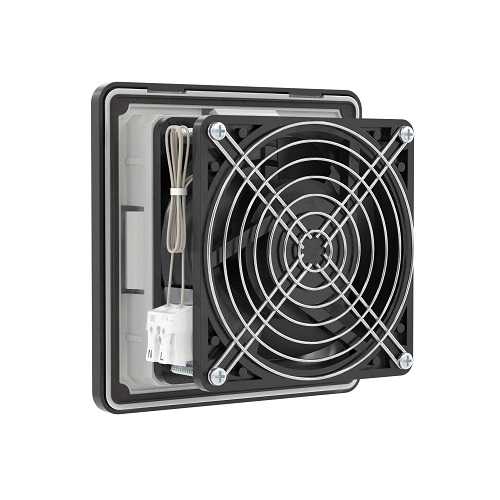 

Вентилятор DKC R5RV08230B с фильтром RV 10/12 м3/ч, 230 В, 112x112 мм, IP54, RAL9005, "RAM Klima", R5RV08230B