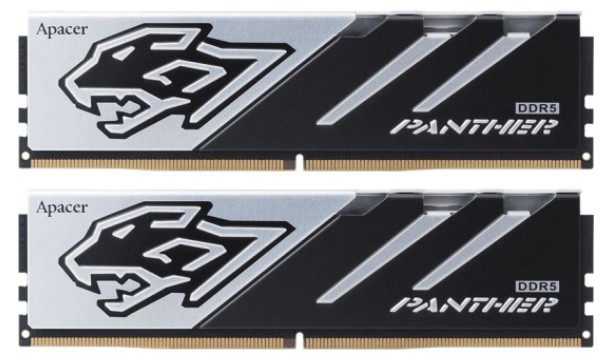 

Модуль памяти DDR5 32GB (2*16GB) Apacer Panther AH5U32G60C6227BAA-2 PC5-48000 6000MHz CL38, Panther