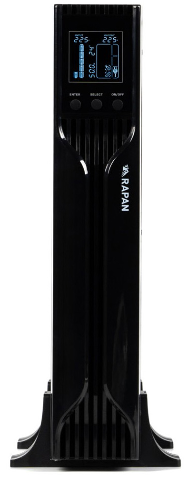 

Источник бесперебойного питания Бастион RAPAN-UPS 2000 RACK+4x9Ah 1400 Вт, Line-interactive, синус, встроенные АКБ 4x9Ah, RAPAN-UPS 2000 RACK+4x9Ah