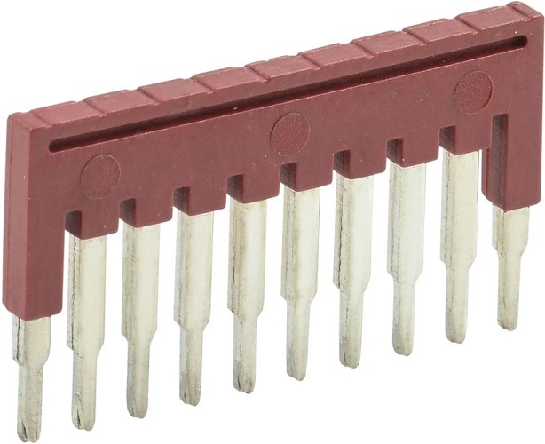 

Перемычка IEK YZN11FBS-001-10P для КПИ-1,5мм2 10PIN, YZN11FBS-001-10P