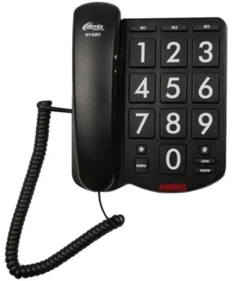 фото Телефон проводной  Ritmix RT-520 в Казани