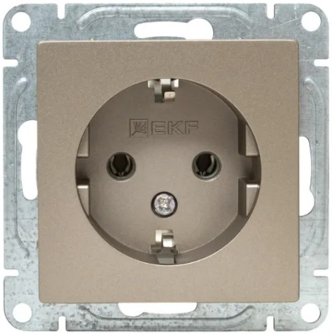 фото Розетка с заземлением  EKF UP1-SOC-110 в Воронеже