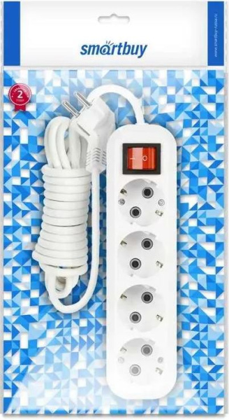 фото Удлинитель  SmartBuy SBE-16-4-10-ZS в Уфе