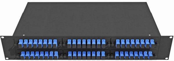 фото Кросс оптический стоечный  TopLAN КРС-Top-2U-48SC/U-OS2-BK в Уфе
