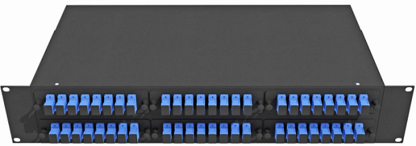 фото Кросс оптический стоечный  TopLAN КРС-Top-2U-48SC/U-OS2-BK в Перми