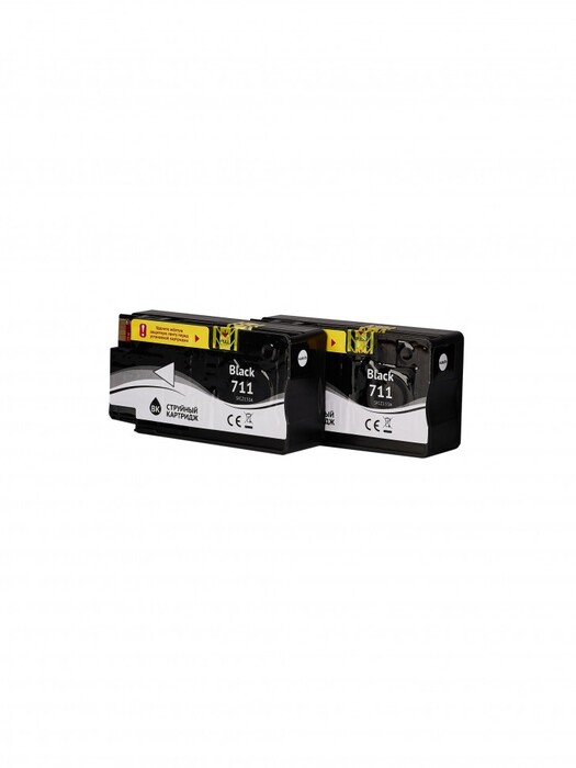 

Картридж струйный Sakura P2V31A (№711 2-pack Black) для HP Designjet T120/T520 ePrinter, пигментный тип чернил, черный, P2V31A (№711 2-pack Black)