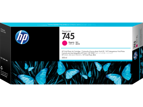 

Картридж HP 745 F9K01A для DesignJet, 300мл, пурпурный, 745
