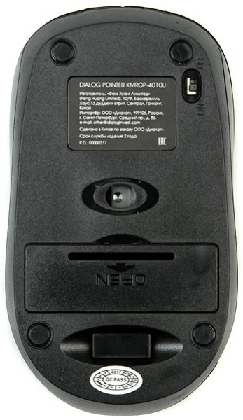 фото Клавиатура и мышь Dialog KMROP-4010U black USB