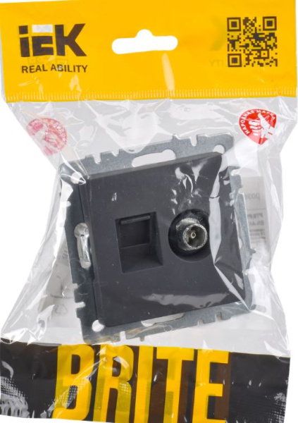 фото Розетка комбинированная IEK BR-AK20-1-K53 в Красноярске