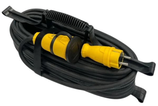 Изображение товара Удлинитель iTOK i-CONNECT-COLOR-SUR-KG-315-1-44-10-YELLOW с защитой IP44 и длиной 10 м