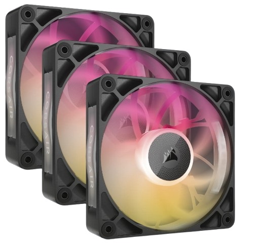 

Вентилятор для корпуса Corsair iCUE LINK RX120 MAX RGB CO-9051034-WW 120mm, 2000rpm, 71.3CFM, 29.5dBA (3-pack), iCUE LINK RX120 MAX RGB