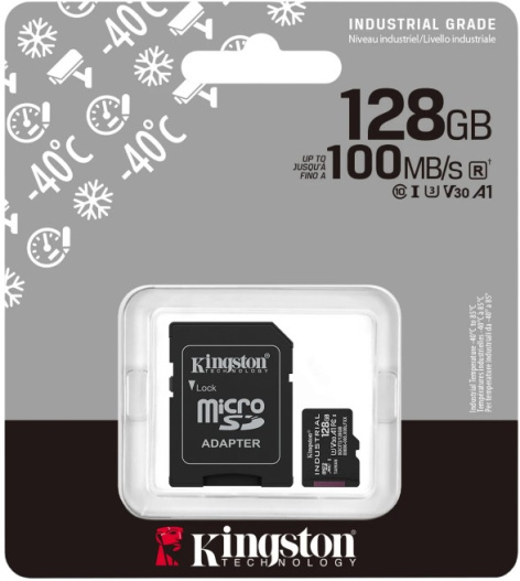 фото Промышленная карта памяти microSDXC 128GB Kingston SDCIT2/128GB