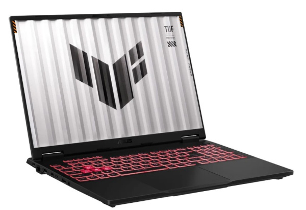 фото Ноутбук ASUS TUF A16 FA608PP-RV043 16" (AMD Ryzen 9, 16Гб DDR5, SSD 512 Гб, GeForce RTX 5070, Без ОС) Черный [90NR0MD1-M00860]