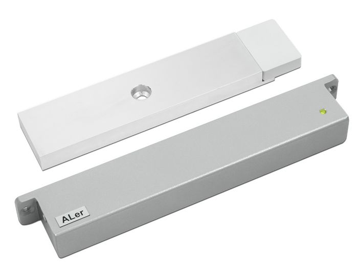 

Замок ALer AL-300-24V Premium белый, сила удержания 300 кг, 24 В/0,18 А, датчик Холла, геркон, индикация, AL-300-24V Premium