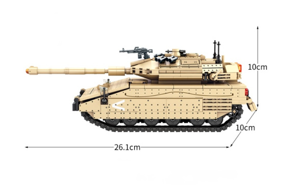 фото Конструктор  Sembo Block Танк- Merkava 4
